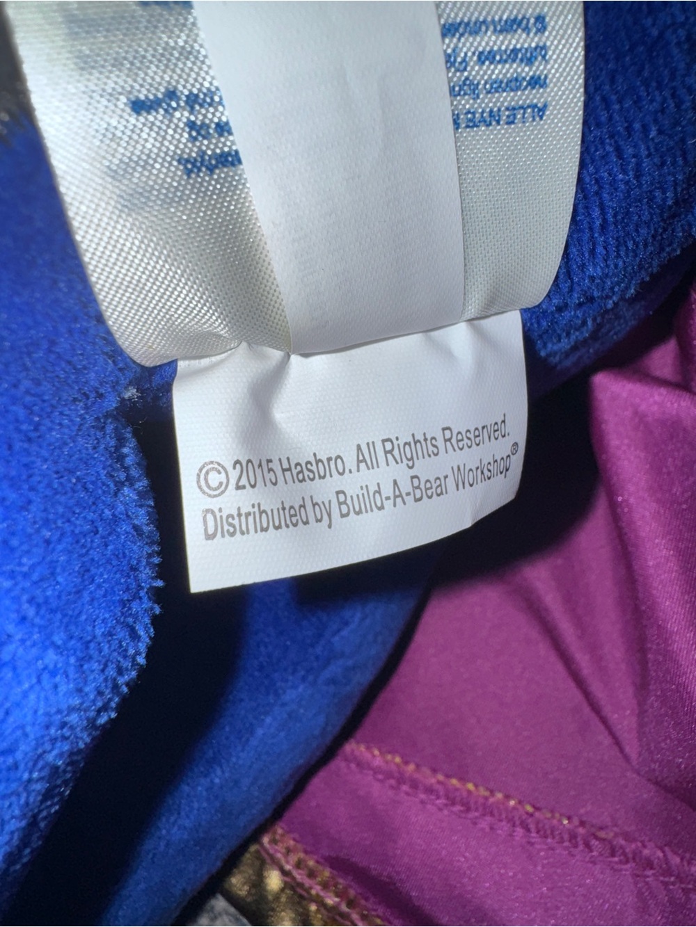 Unicorn Pegasus 2015 Build a Bear My Little Pony Princess Luna with Skirt 18. - Picture 14 of 15